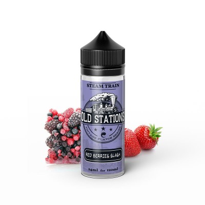 Steam Train Old Stations Red Berries Slash 120ml Steam Train Old Stations Red Berries Slash 120ml